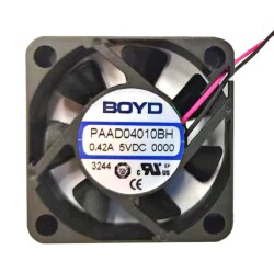 Fan Tubeaxial 5VDC Square - 30mm L x 30mm H Ball 4.8 CFM (0.134m³/min) 2 Wire Leads - 1