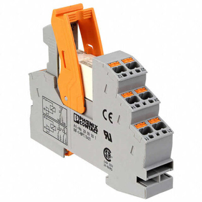 General Purpose Relay DPDT (2 Form C) 24VDC Coil DIN Rail - 1