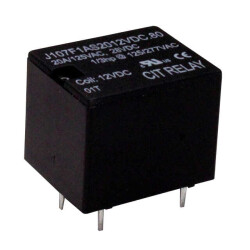 General Purpose Relay SPST-NO (1 Form A) 12VDC Coil Through Hole - 1