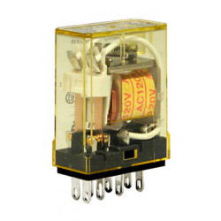 General Purpose Relay DPDT (2 Form C) 24VAC Coil Socketable - 1