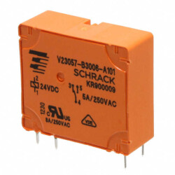 General Purpose Relay SPDT (1 Form C) 24VDC Coil Through Hole - 1