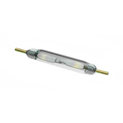 Glass Body Reed Switch SPST-NO 10 ~ 15AT Operate Range 10W 700mA (AC/DC) 130 V Surface Mount - 1