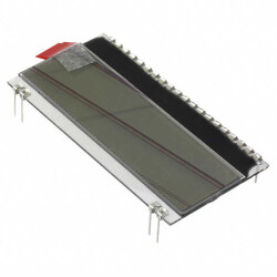 Graphic LCD Display Module Transflective Black FSTN - Film Super-Twisted Nematic SPI 132 x 32 - 1