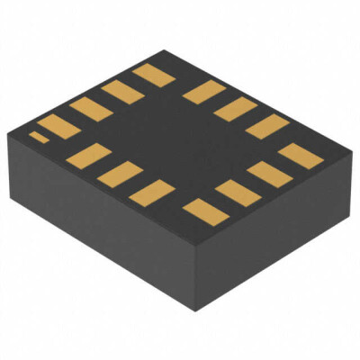 Gyroscope X (Pitch), Y (Roll), Z (Yaw) ±250, 500, 1000, 2000 27kHz I2C, SPI 16-LGA (3x3) - 1