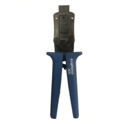 Hand Crimper Tool Rectangular Contacts Ratchet - 1