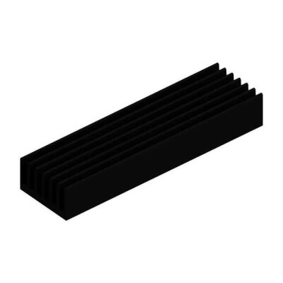 Heat Sink Aluminum 14.29W @ 80°C Board Level, Extrusion - 1
