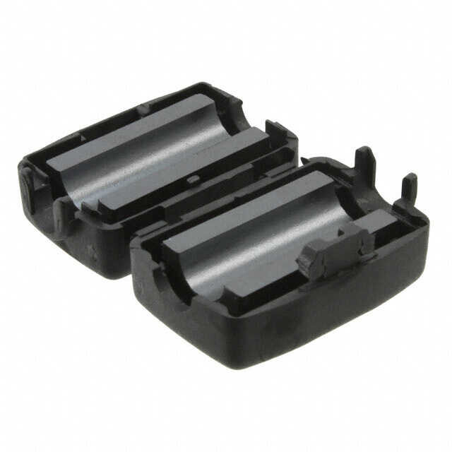 Hinged (Snap On), Key Required Free Hanging Ferrite Core 246Ohm @ 100MHz ID 0.295" Dia (7.50mm) OD 0.965" W x 0.827" H (24.50mm x 21.00mm) Length 1.594" (40.50mm)
