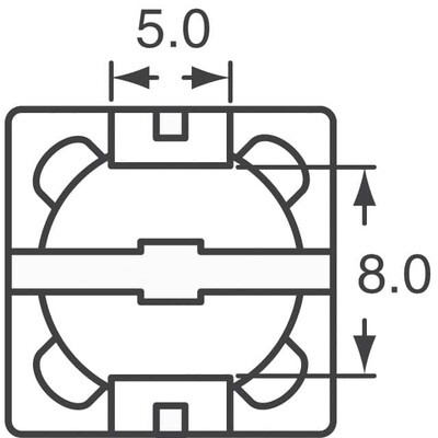 100µH Shielded Wirewound Inductor 2.2A 220mOhm Max Nonstandard - 4