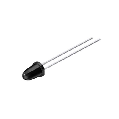 Infrared (IR) Emitter 860nm 1.5V 100mA 550mW/sr @ 100mA 10° Radial - 1