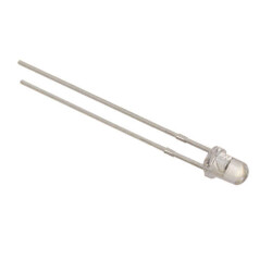 Infrared (IR) Emitter 880nm 1.3V 100mA 8mW/sr @ 20mA 40° Radial - 1