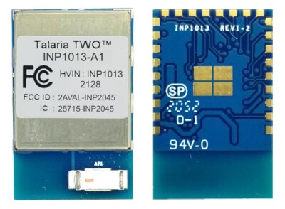 Ultra-Low Power Wi-Fi 802.11 b/g/n BLE 5.0 RF Module, Ceramic Chip-Antenna - 1