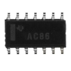 Inverter IC 6 Channel Schmitt Trigger 14-SSOP - 1