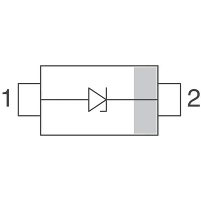 77.4V Clamp 2.6A Ipp Tvs Diode Surface Mount DO-219AB (SMF) - 2