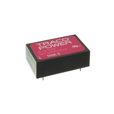 Isolated Module DC DC Converter 1 Output 24V 125mA 18V - 75V Input - 1