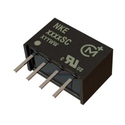 Isolated Module DC DC Converter 1 Output 12V 83mA 10.8V - 13.2V Input - 1