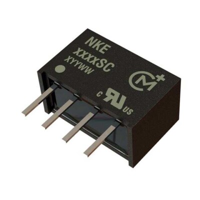 Isolated Module DC DC Converter 1 Output 12V 83mA 10.8V - 13.2V Input - 1