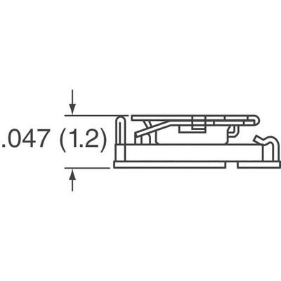 10 kOhms 0.1W, 1/10W J Lead Surface Mount Trimmer Potentiometer Cermet 1.0 Turn Top Adjustment - 4