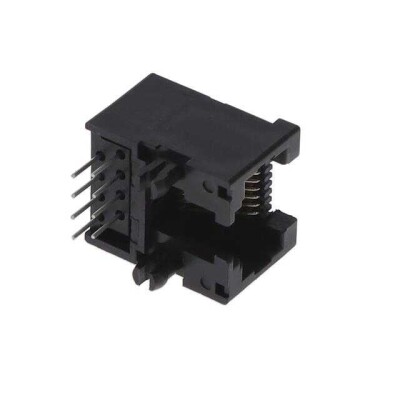 Jack Modular Connector 8p8c (RJ45, Ethernet) 90° Angle (Right) Unshielded Cat3 - 1