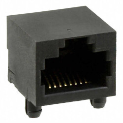 Jack Modular Connector 8p8c (RJ45, Ethernet) 90° Angle (Right) Unshielded Cat3 - 1