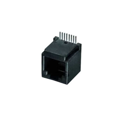 Jack Modular Connector 8p8c (RJ45, Ethernet) Vertical Unshielded - 1