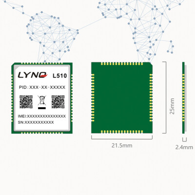 LTE Cat1+2G, ASR1603, 21.5*25*2.4mm - 2