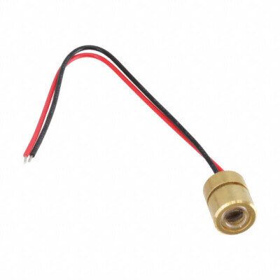 Laser Diode 635nm 0.39mW 3V ~ 6V 40mA Cylinder (10.6mm Dia) - 1