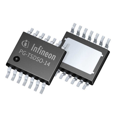 LED Driver IC 1 Output DC DC Controller Flyback, SEPIC, Step-Down (Buck), Step-Up (Boost) PWM Dimming 3mA PG-TSDSO-14 - 1