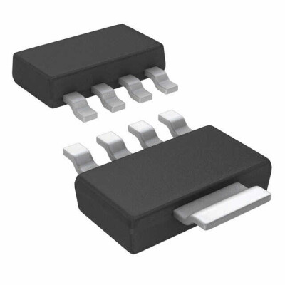 Linear Voltage Regulator IC Positive Fixed 1 Output 1.5A SOT-223-5 - 1