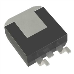 Linear Voltage Regulator IC Negative Fixed 1 Output 1A D2PAK-3 - 2