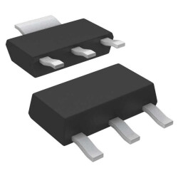 Linear Voltage Regulator IC Positive Fixed 1 Output 1A SOT-223-3 - 1