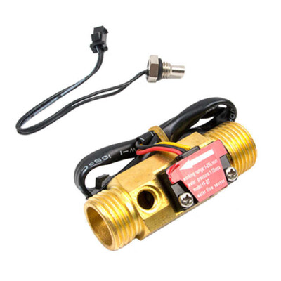 Liquid Flow Sensor 1 ~ 25 LPM Copper - 1