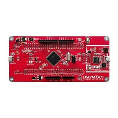 M263KIAAE NuMaker series ARM® Cortex®-M23 MCU 32-Bit Embedded Evaluation Board - 1