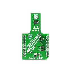 MAX30205 Temperature Sensor mikroBUS™ Click™ Platform Evaluation Expansion Board - 1