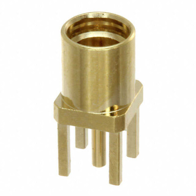 MMCX Connector Jack, Female Socket 50 Ohms Through Hole Solder - 1