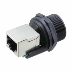 Modular Coupler Connector Jack, 8p8c (RJ45) To Jack, 8p8c (RJ45) Cat5e Shielded - 1