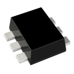 Mosfet Array 60V 500mA (Ta), 360mA (Ta) 450mW (Ta) Surface Mount SOT-563 - 1