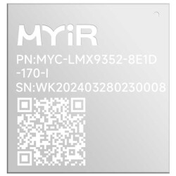 i.MX 93 Embedded Module ARM® Cortex®-A55 ARM® Cortex®-M33 250MHz, 1.7GHz 2GB 8GB - 1