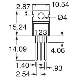 N-Channel 400V 10A (Tc) 125W (Tc) Through Hole TO-220AB - 3