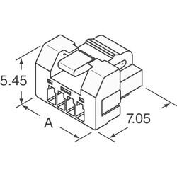 Non-Gendered Contact Tin 26-28 AWG Crimp Stamped - 2