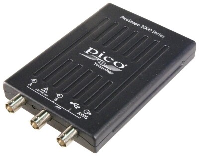 PC USB Oscilloscope, PicoScope 2000 Series, 2 Channel, 10 MHz, 100 MSPS, 8 kpts, 35 ns - 2