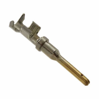 Pin Contact Gold Crimp 14-18 AWG Power, Stamped - 1