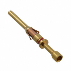 Pin Contact Gold Crimp 24-26 AWG Machined - 1