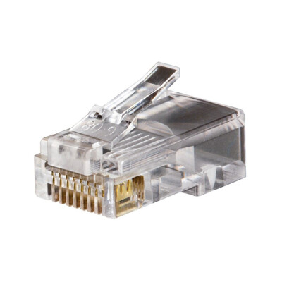 Plug Modular Connector 8p8c (RJ45, Ethernet) Position Unshielded Cat5e IDC - 1