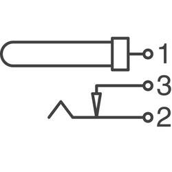 Power Barrel Connector Jack 2.50mm ID (0.098