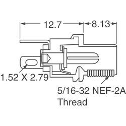 Power Barrel Connector Jack 2.00mm ID (0.079