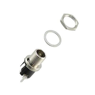 Power Barrel Connector Jack 2.50mm ID (0.098