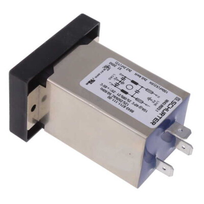 Power Entry Connector Receptacle, Male Blades - Module IEC 320-C14 Panel Mount, Flange - 2