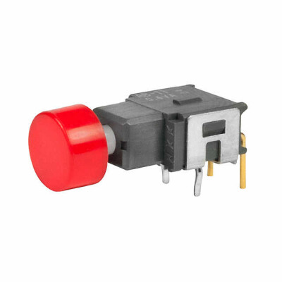 Pushbutton Switch SPST-NO Standard Through Hole, Right Angle - 1