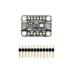 Adafruit MCP4728 Quad DAC with EEPROM - STEMMA QT / Qwiic - 1
