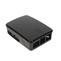 RASPBERRY PI 5 CASE BLACK/GREY - 1